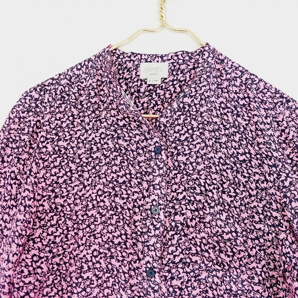 Jason Wu GREY Pink Floral Silk Designer Bblouse P934 - Picture 3 of 8